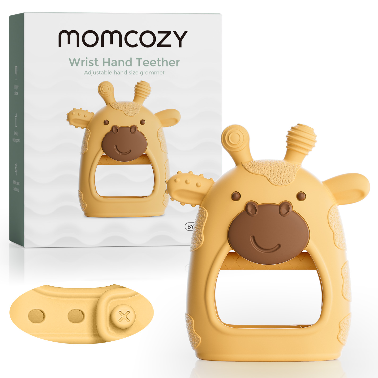 Baby Products Essentials - Momcozy Baby Bijtring Speelgoed, Baby Bijtspeeltjes,