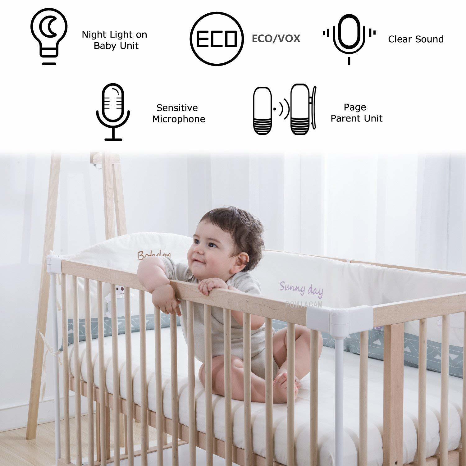 DBM-8 Babyfoon Audio 2-weg Spr - Wireless Baby Monitor recensie en prijs