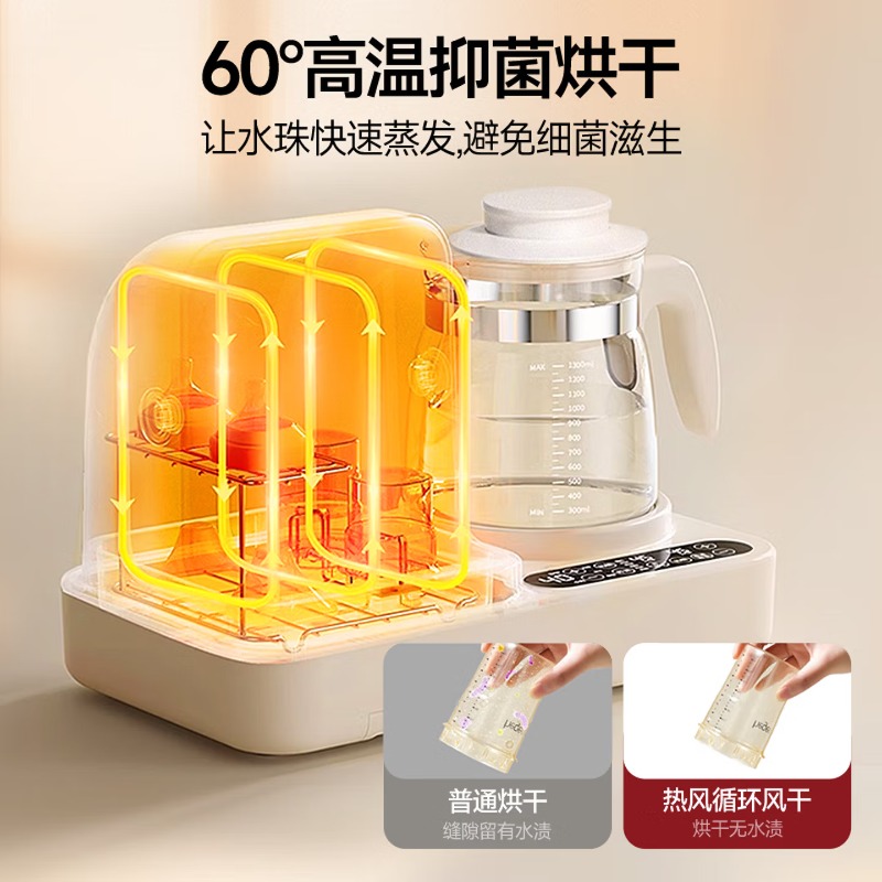 Direct werkende temperatuurfle - Baby Bottle Sterilizer recensie en prijs