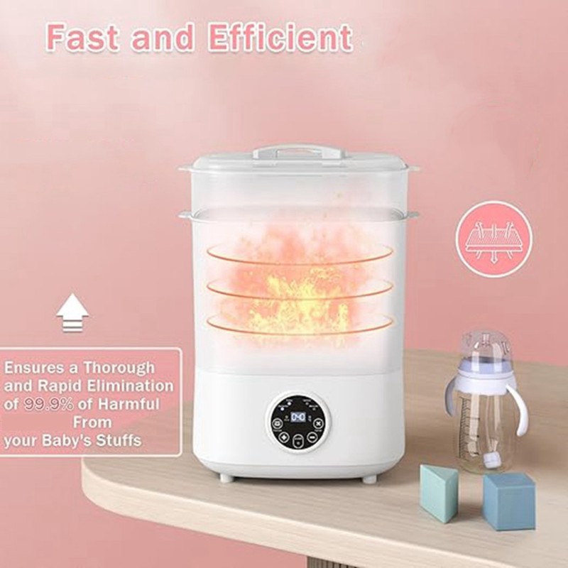 M04K Elektrische stoomsterilis - Baby Bottle Sterilizer recensie en prijs