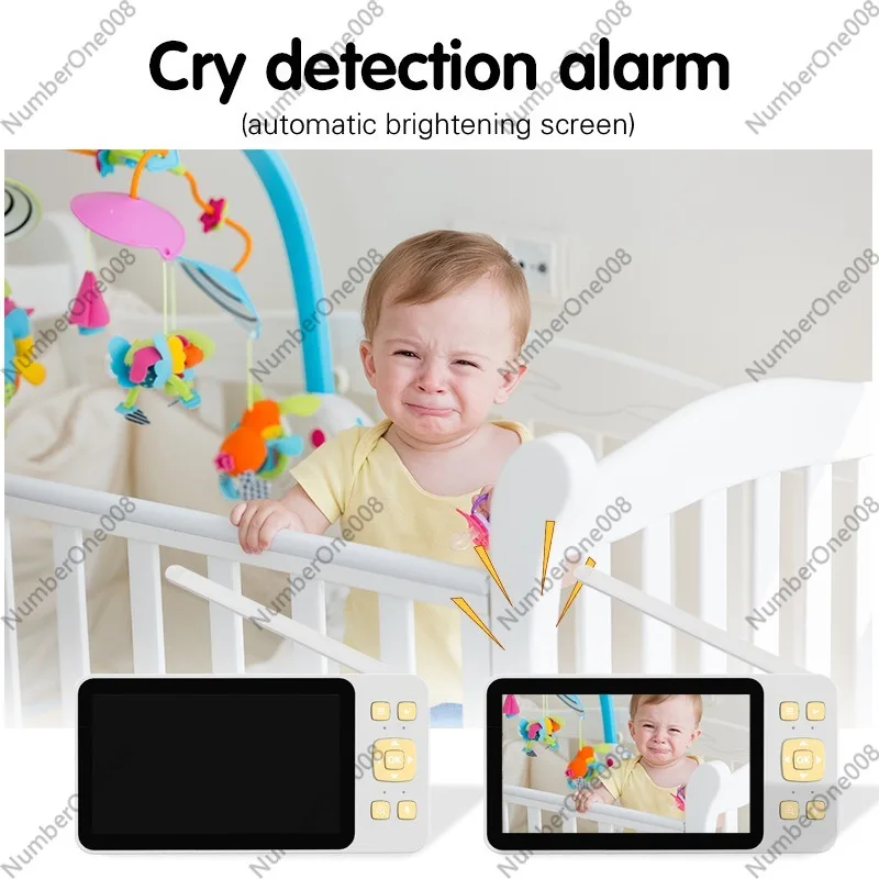 5 inch HD-babyfoon, draadloze  - Wireless Baby Monitor recensie en prijs