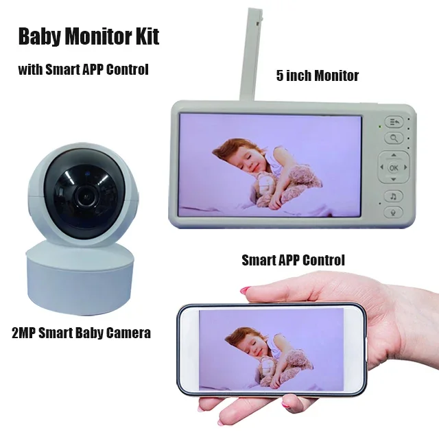 WiFi draadloze slimme babyfoon - Wireless Baby Monitor recensie en prijs
