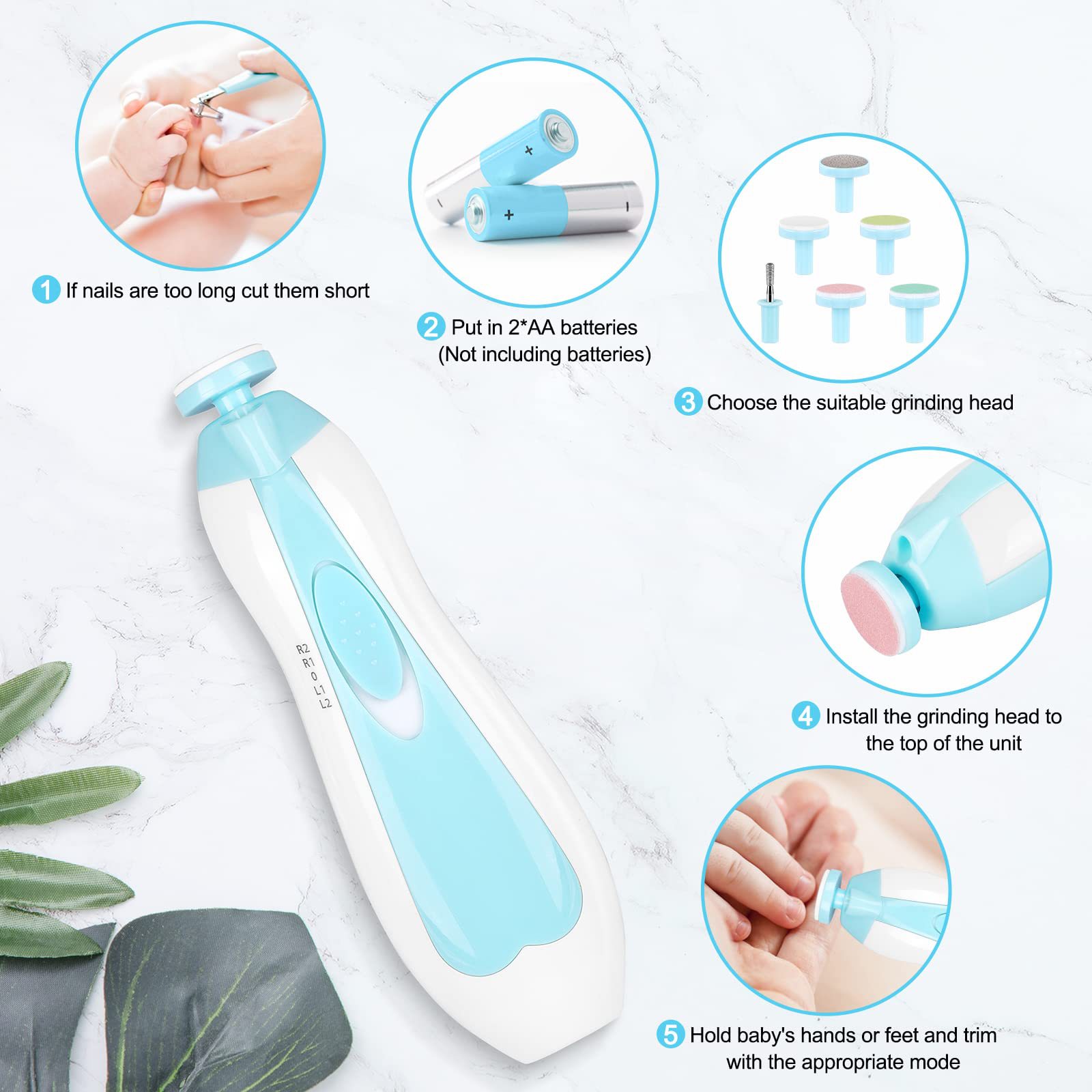 Elektrische nagelknipper voor  - Baby Products Essentials recensie en prijs