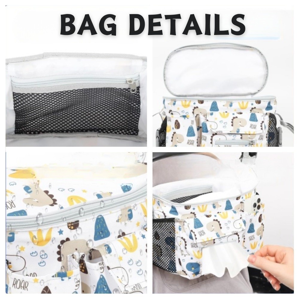 Oxford stoffen kinderwagentas  - Stroller Accessories recensie en prijs