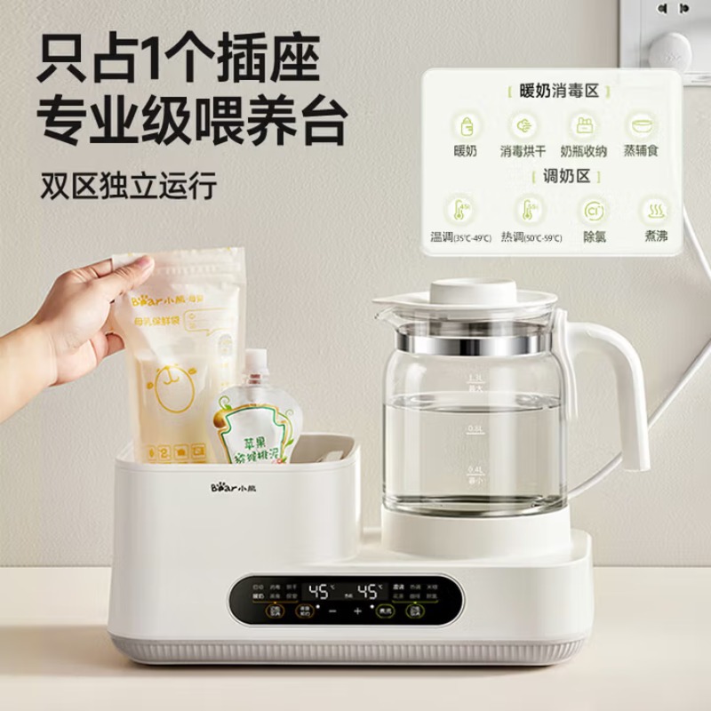 Elektrische waterkoker, babyfl - Baby Bottle Sterilizer recensie en prijs